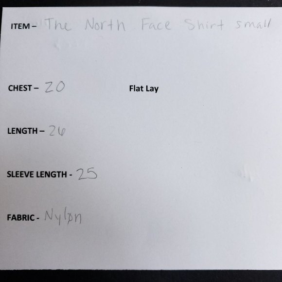 The North Face Vented Shirt Men's Size Small Blue - Picture 6 of 7